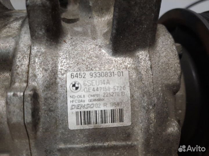 Компрессор кондиционера Bmw 320D F30 N47D20C 2014