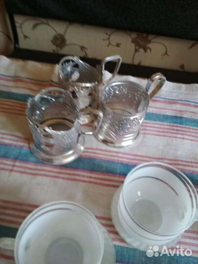 Кружка с подстаканником