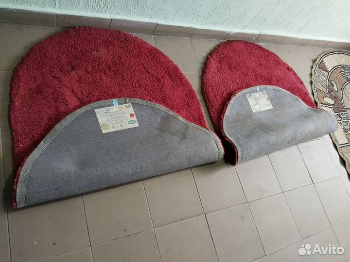Овальные ковры для прихожей,100х150-2 штуки