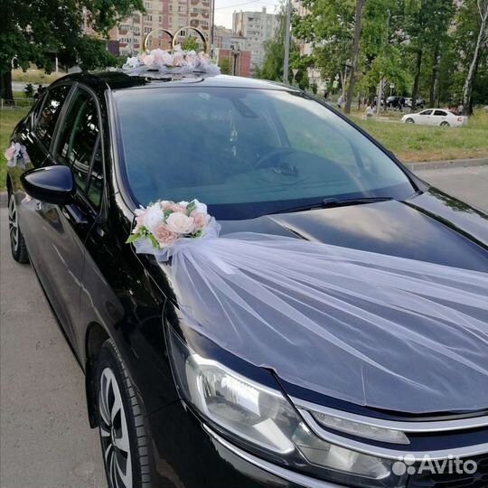 Свадебные украшения на машину (аренда)
