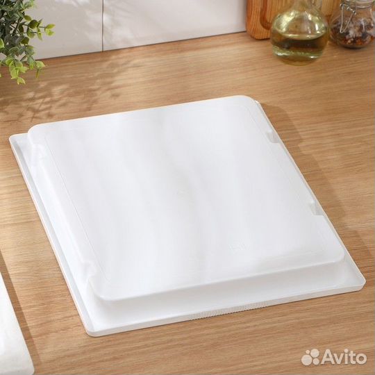 Поднос для заморозки 36313,5 см, цвет белый