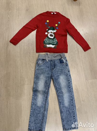 Детские вещи на мальчика р.110