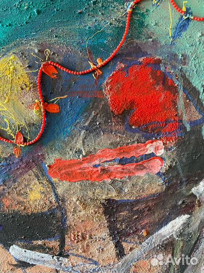 Волосенков Ф.В.(1944г.) Шляпа с кораллами.1996 г