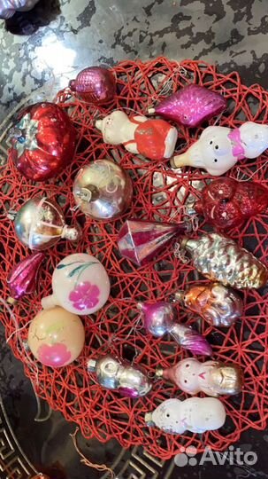 Елочные игрушки советские СССР