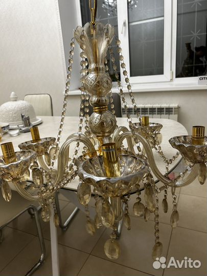 Люстра потолочная бу