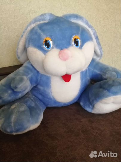 Плюшевый заяц, в отличном состоянии