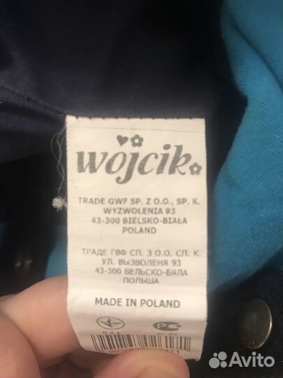 Джинсовый комбинезон 80