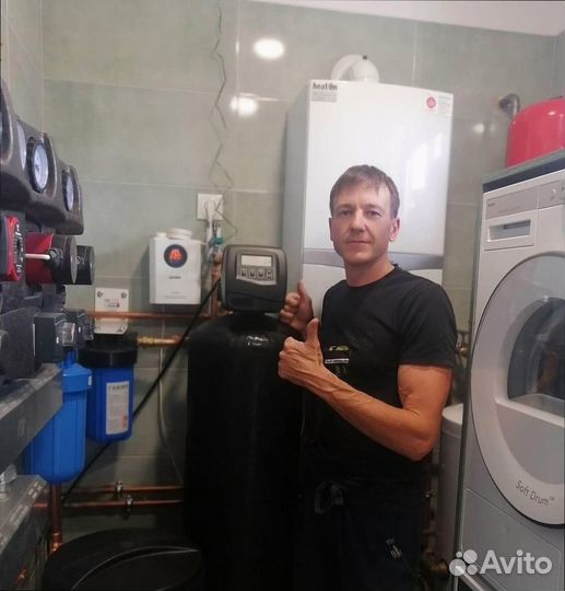 Система очистки воды от железа для коммерции