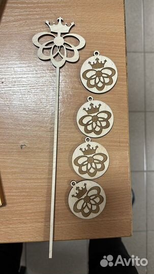 Лазерная резка гравировка оргстекло дерево пластик