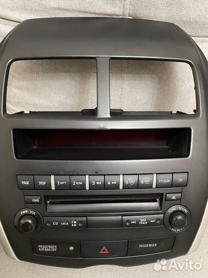 Магнитола mitsubishi asx