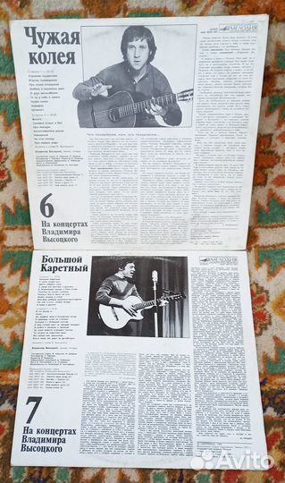 На концертах Владимира Высоцкого