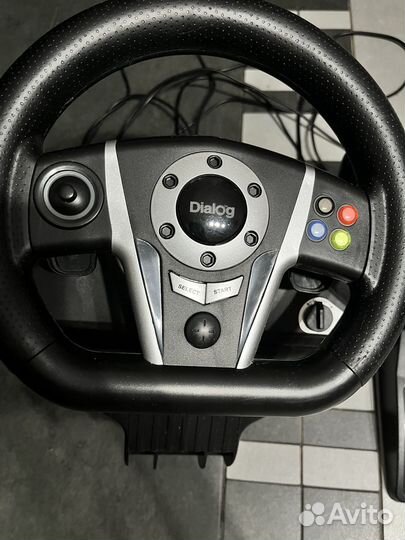 Руль игровой Dialog GW-235VR