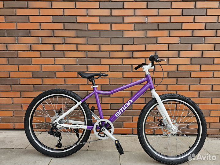Велосипед emon фиолетовый