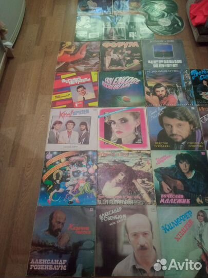 Пластинки (винил СССР) 20 шт