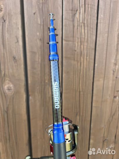 Новый спиннинг телескоп Shimano комплект