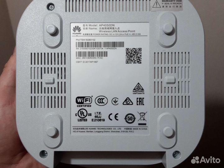 Точка доступа роутер Huawei ap4050dn-E новый