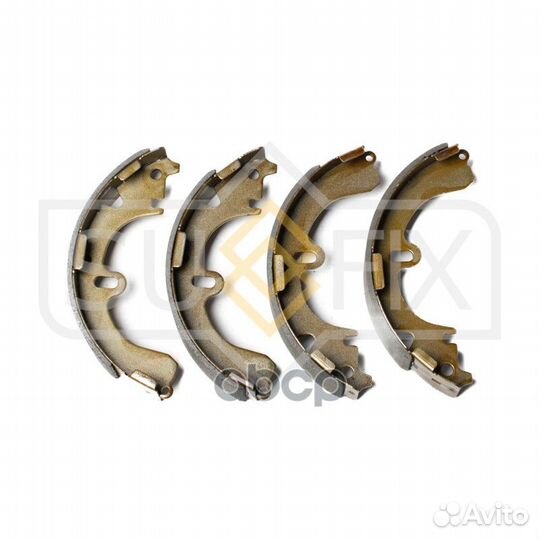 Барабанные тормозные колодки зад прав/лев S