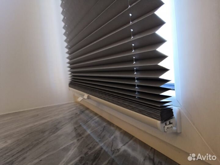 Шторы плиссе, выезд замерщика - бесплатно