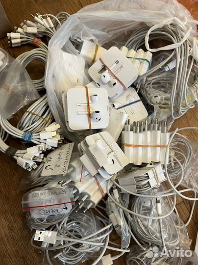 Оригинальные бу кабеля apple