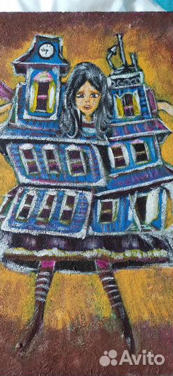 Картина постер акрилом для интерьера