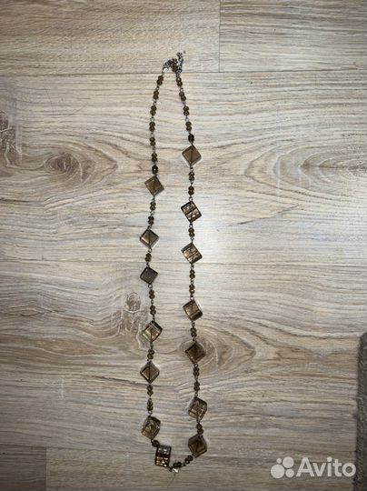 Бусы длинные