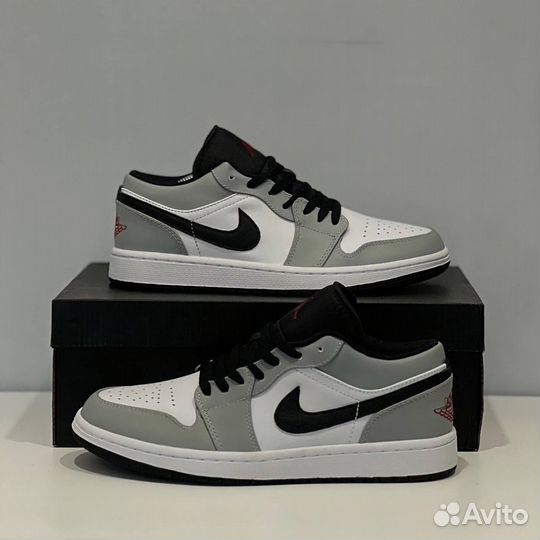 Кроссовки Nike Air Jordan 1 Low Panda/Purple/Grey