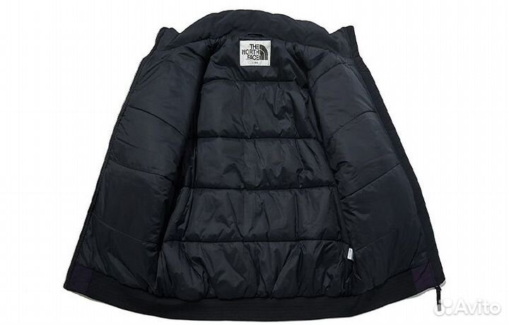 THE north face Quilted Jacket Unisex Black/Purple (XS)(51)