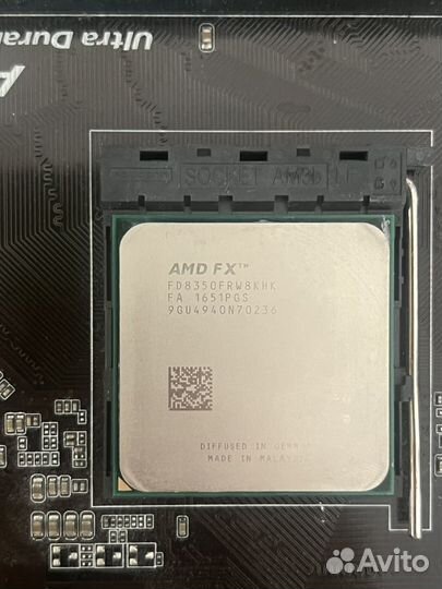 Процессор AMD FX-8350+мат плата+16gb ddr3