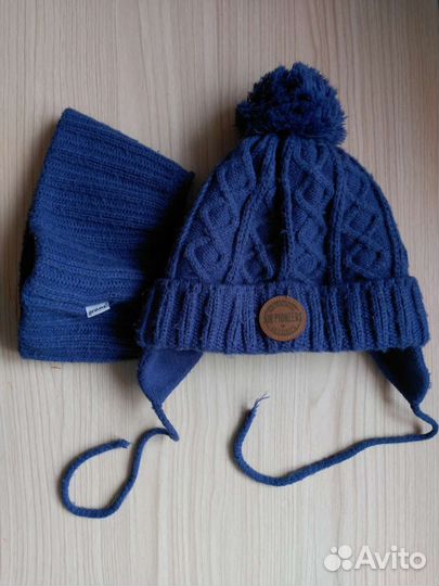 Шапка и снуд зима Grans