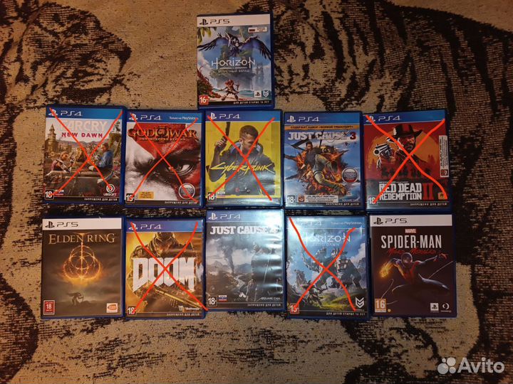 Диски на ps4 и ps5