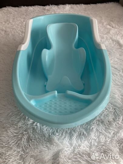 Ванночка для купания с горкой