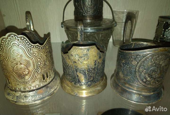 Подстаканники. СССР. 3шт.1950-1970г