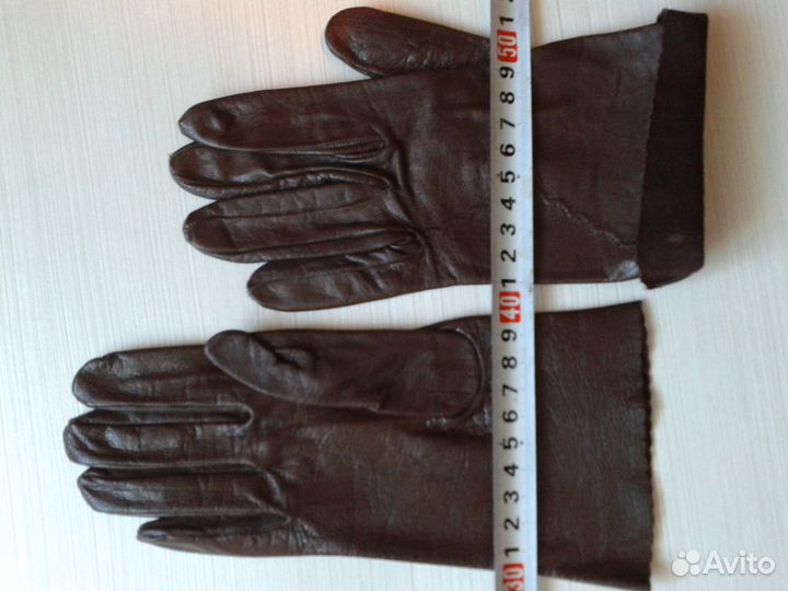 Перчатки натуральная кожа Ретро