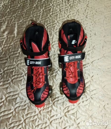 Роликовые коньки детские раздвижные(квады)