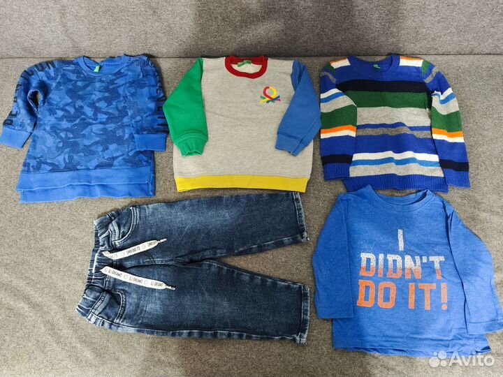 Детская одежда Benetton пакетом размер 86 92