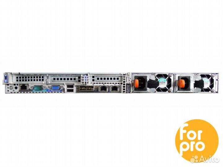 Сервер dell R630 8SFF 2xE5-2690v4 80GB, H730