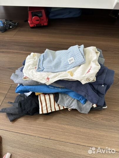 Пакет одежды вещей для мальчика год