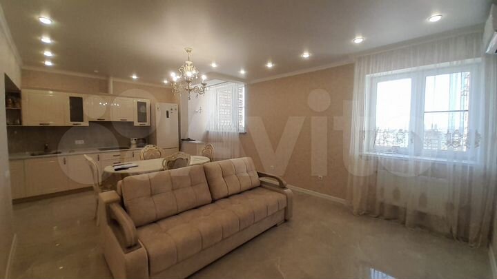 2-к. квартира, 69,6 м², 12/19 эт.