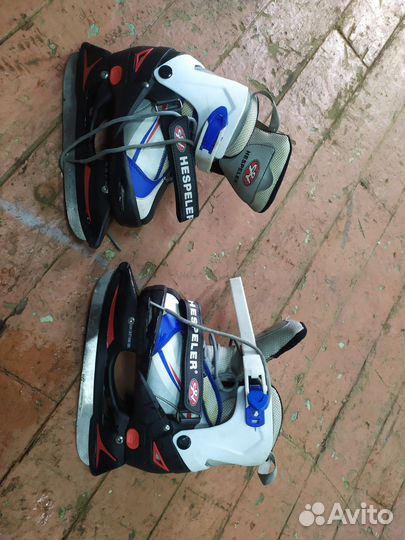 Коньки детские раздвижные 35-38