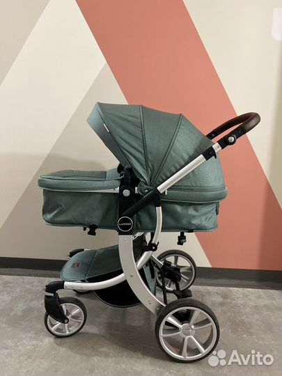 Коляска luxmom 3 в 1 (модель 608, 2022г)