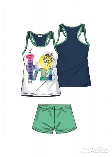 Комплект летний девочке