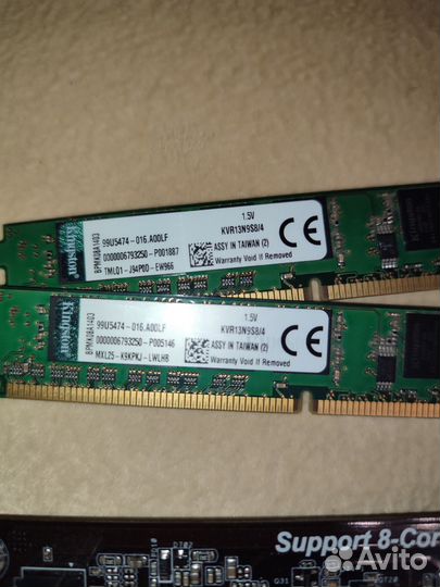 Материнская плата Asrock x970 pro3 + fx6300 + 4x2