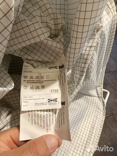 Корзина для белья Икея Торкис