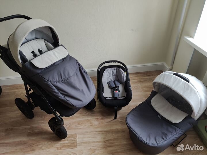 Коляска 3 в 1 indigo