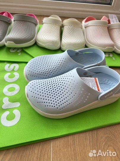 Crocs Lite Ride женские новые сабо