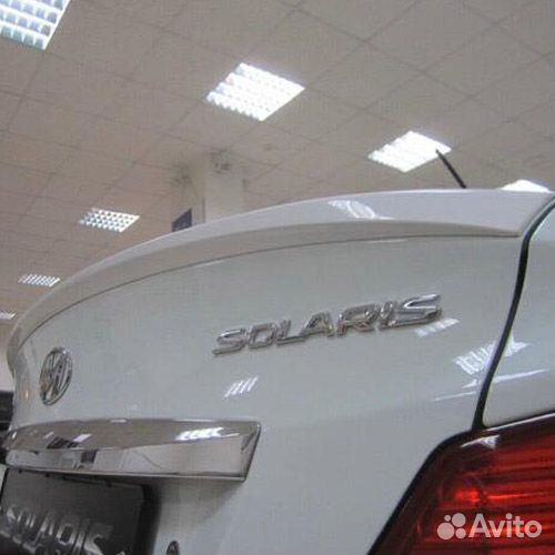 Спойлер крышки багажника Hyundai Solaris Седан
