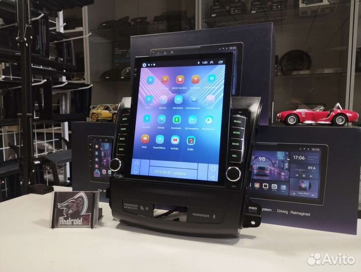 Магнитола Mitsubishi outlander xl Tesla 2gb/32gb