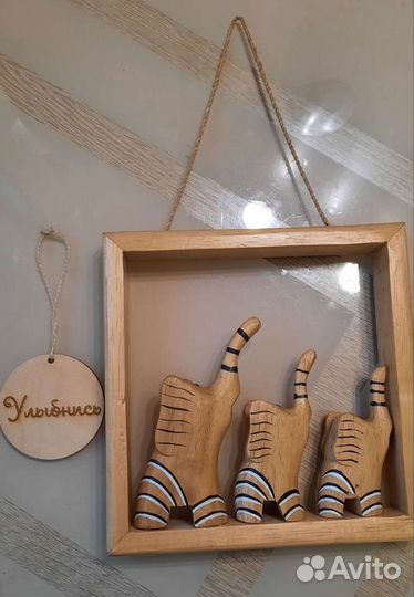 Слоники деревянные