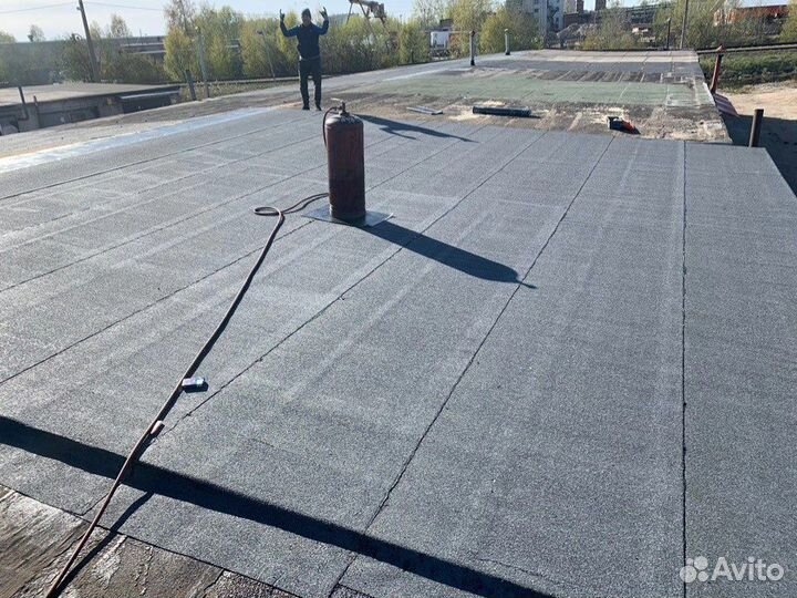 Ремонт крыши гаража