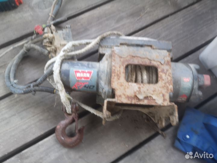 Лебёдка warn 4000 для polaris 850